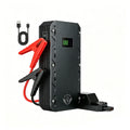 12000mA 12V Car Battery Booster Pack with Smart Safety Clamps Jump Starter with Air Compressor Jump Starters for Car 1200A Peak Jump Starter  QC USB Power Bank, Emergency SOS LED Li Accessories for Car