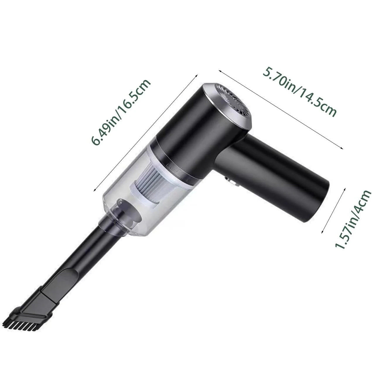 3 In 1 Integrated Suction And Blowing Vacuum Combination Vacuum Cleaner USB Charging Small Car Household Vacuum Cleaner
