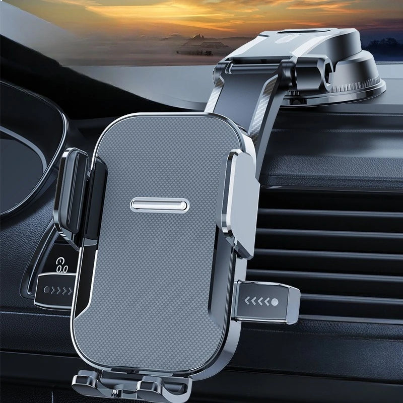 Multi-Scenario Car Phone Mount - Adjustable Suction Cup Holder for Safe Navigation